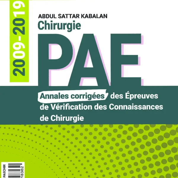 Annales de chirurgie 2009-2019 PAE