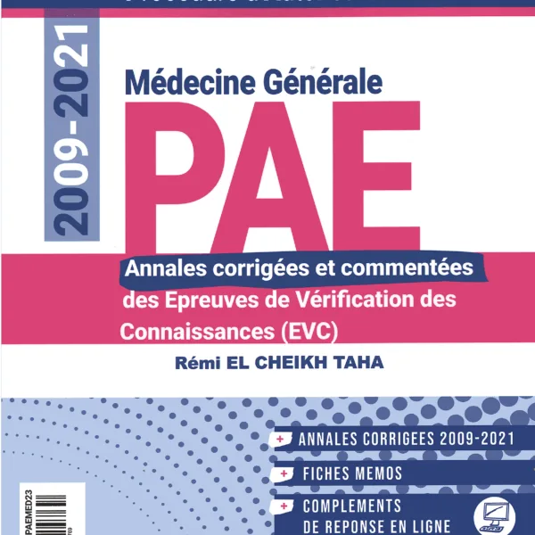 Annales de medecine generale 2009-2021 PAE