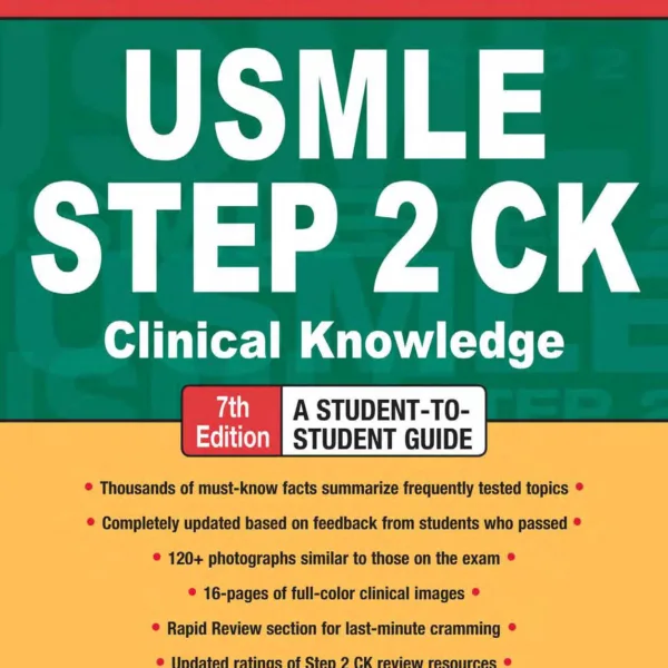 First Aid for the USMLE Step 2 CK-McGraw-Hill Medical (2009)
