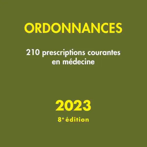 Ordonnances 2023, 8e ed
