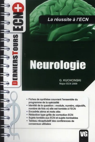 Neurologie  de G Kuchcinski - ECN+