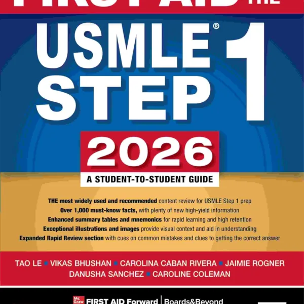 First Aid for the USMLE Step 1 2026 – 36th Edition